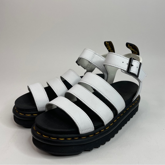 Doc Dr. Martens Blaire Platform Sandal “White” 2023 - Picture 3 of 5